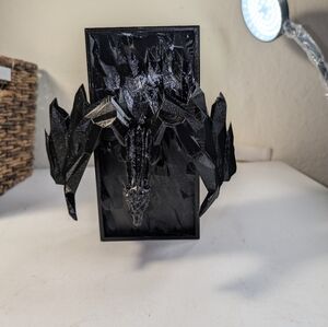 Dragon book nook new all black